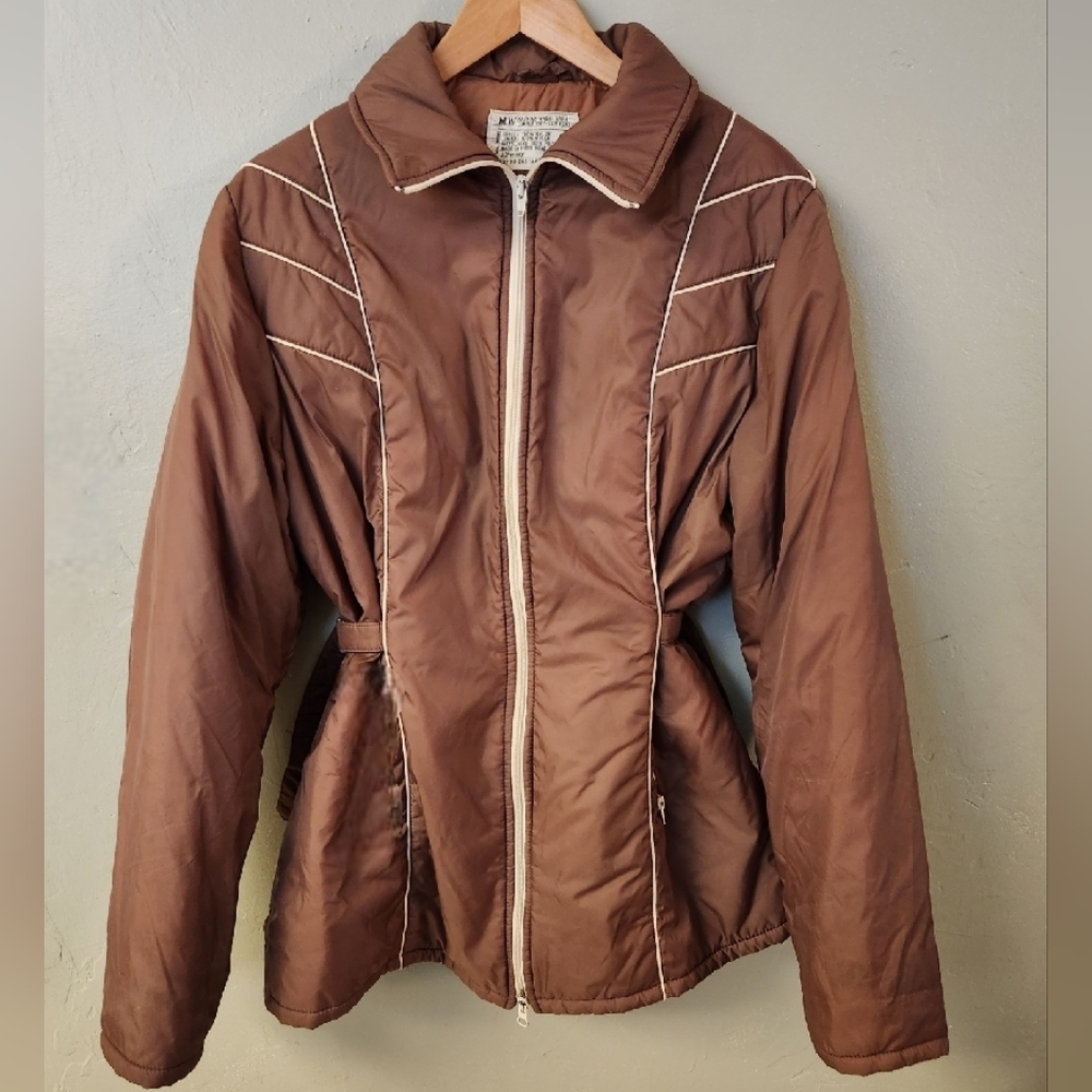Vintage 1970's Jcpenny Brown Winter Jacket